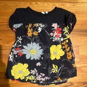 Girls gap floral top